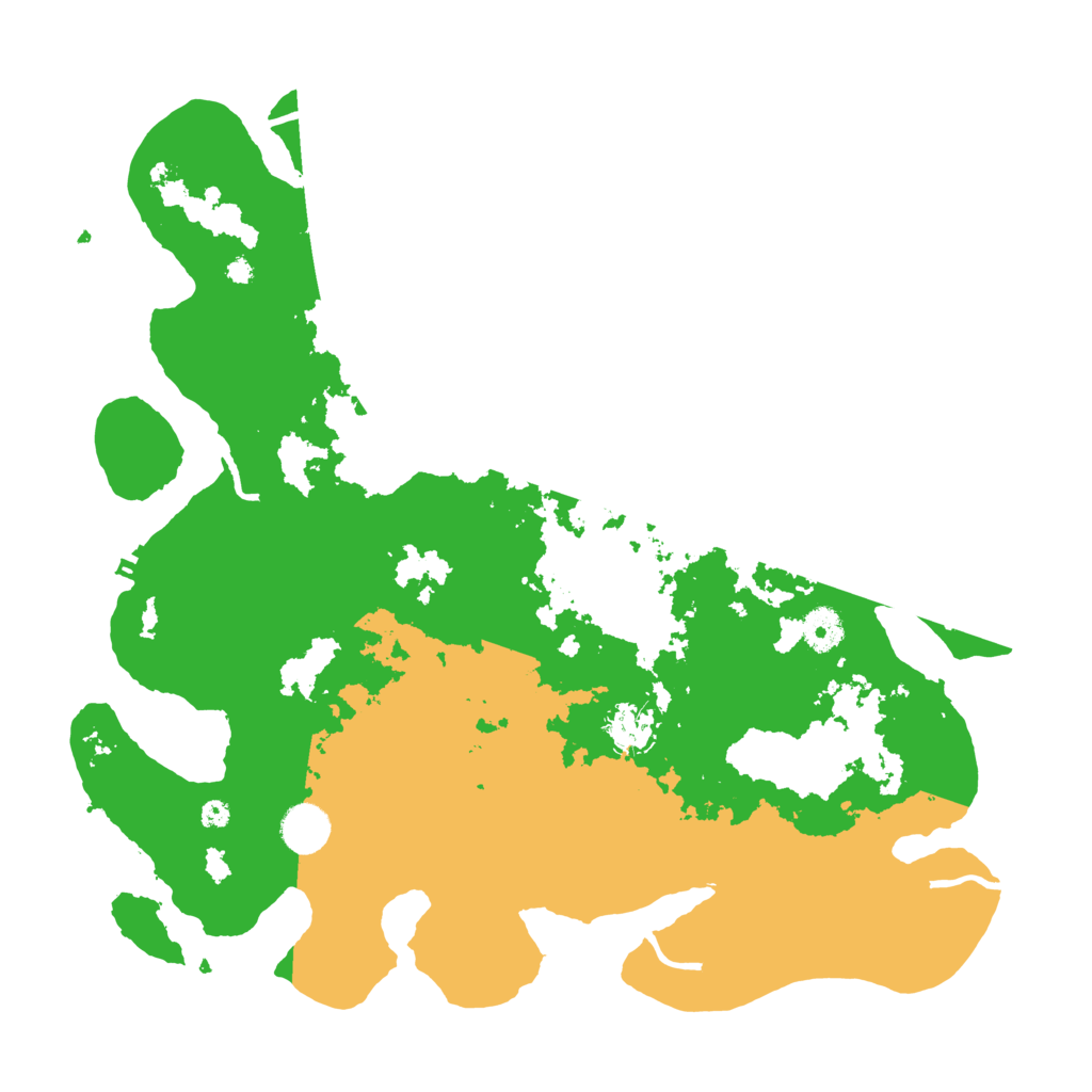 Biome Rust Map: Procedural Map, Size: 3950, Seed: 408561279