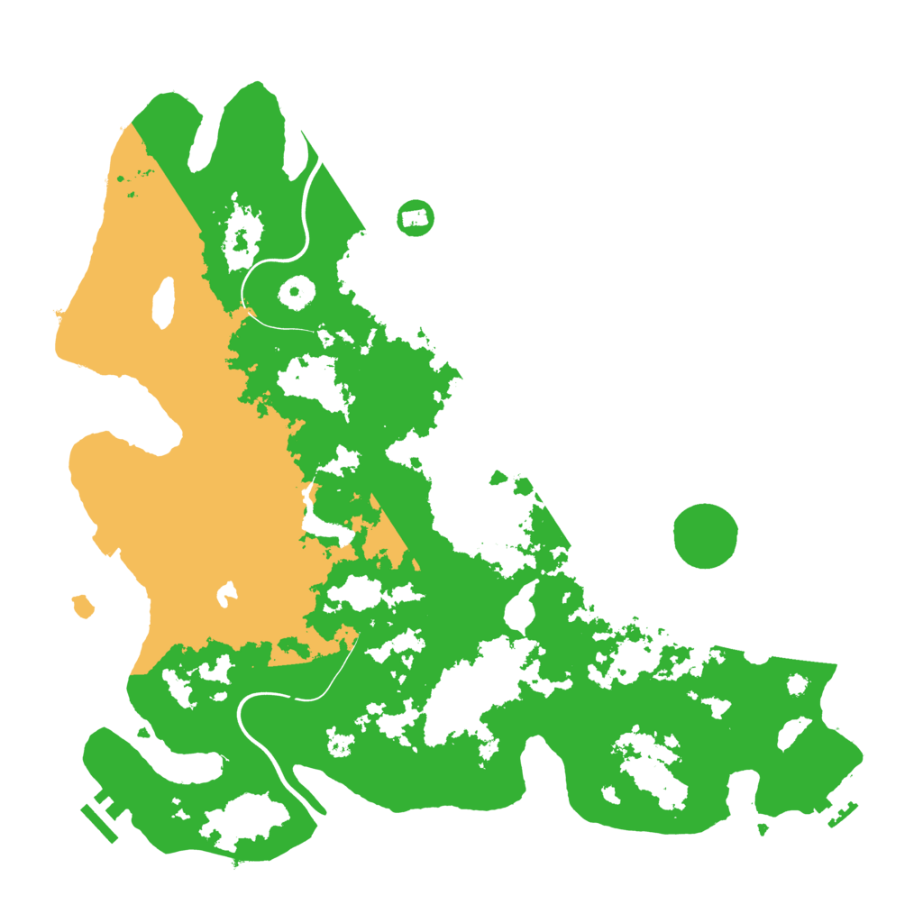Biome Rust Map: Procedural Map, Size: 4000, Seed: 65454