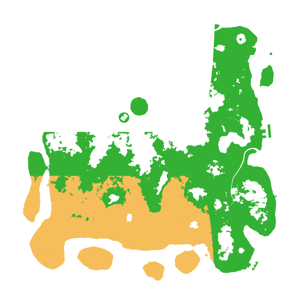 Biome Rust Map: Procedural Map, Size: 4500, Seed: 1572917263