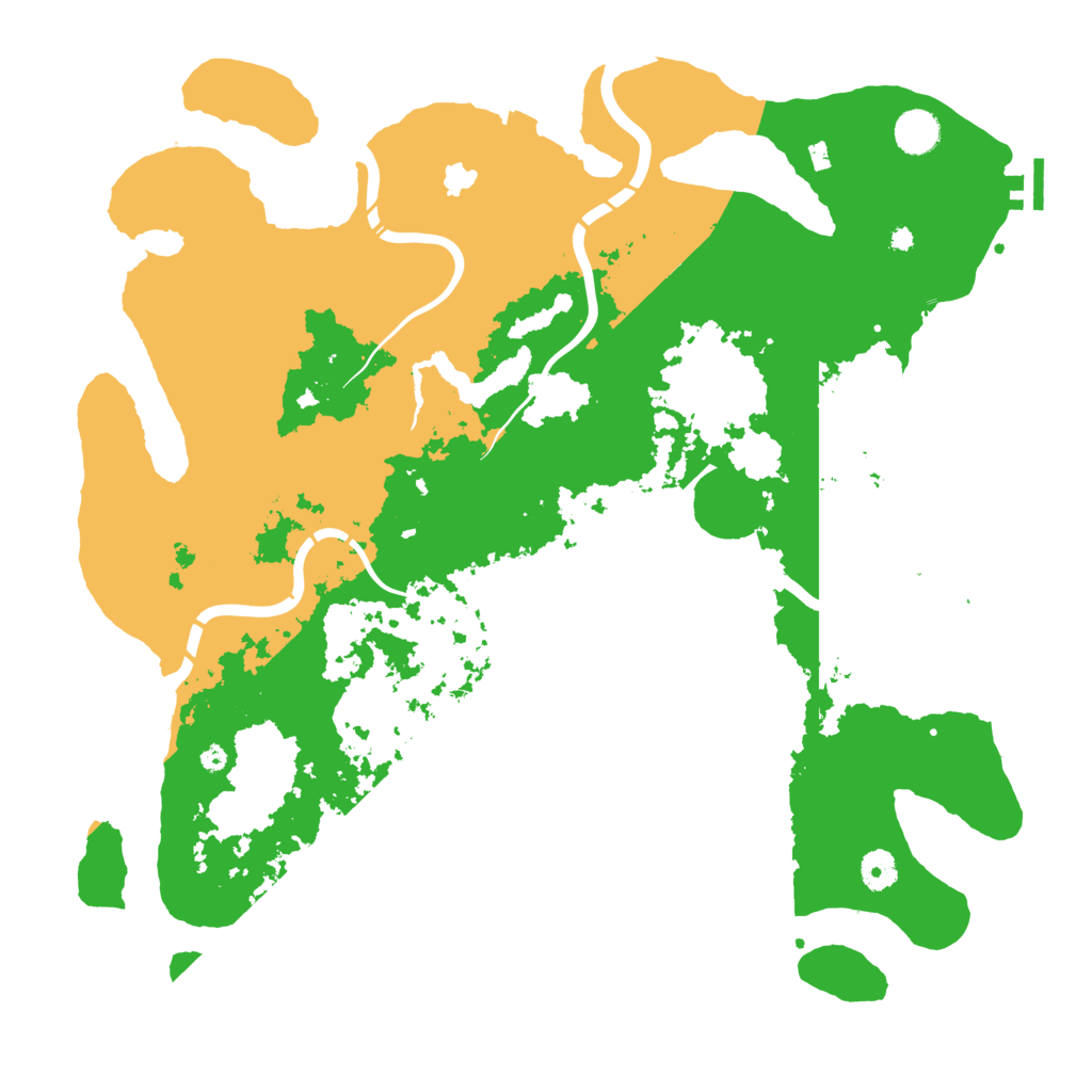 Biome Rust Map: Procedural Map, Size: 4250, Seed: 3230305