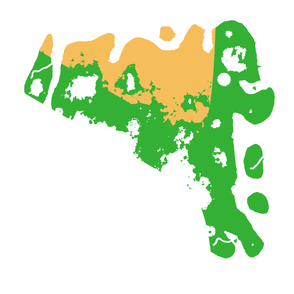 Biome Rust Map: Procedural Map, Size: 3950, Seed: 2062611414