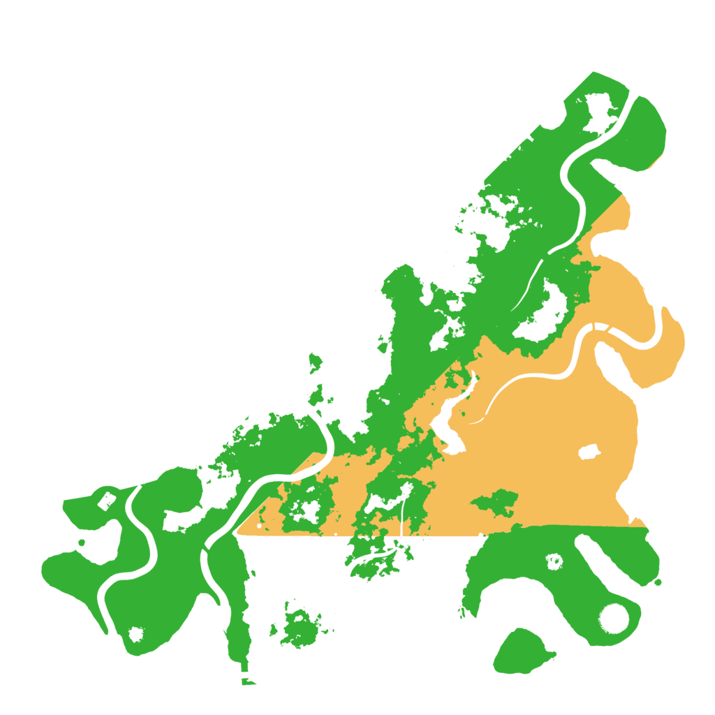 Biome Rust Map: Procedural Map, Size: 4250, Seed: 702282671