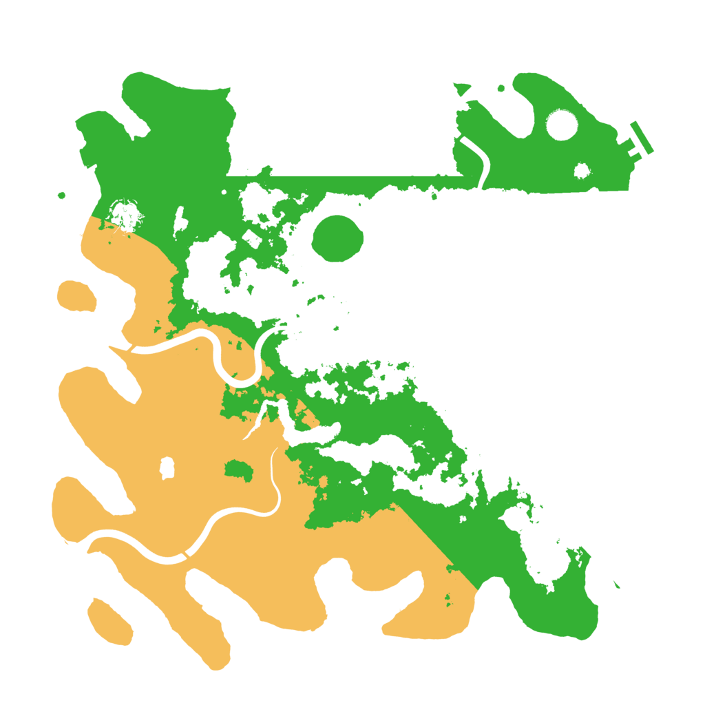 Biome Rust Map: Procedural Map, Size: 4000, Seed: 6174360