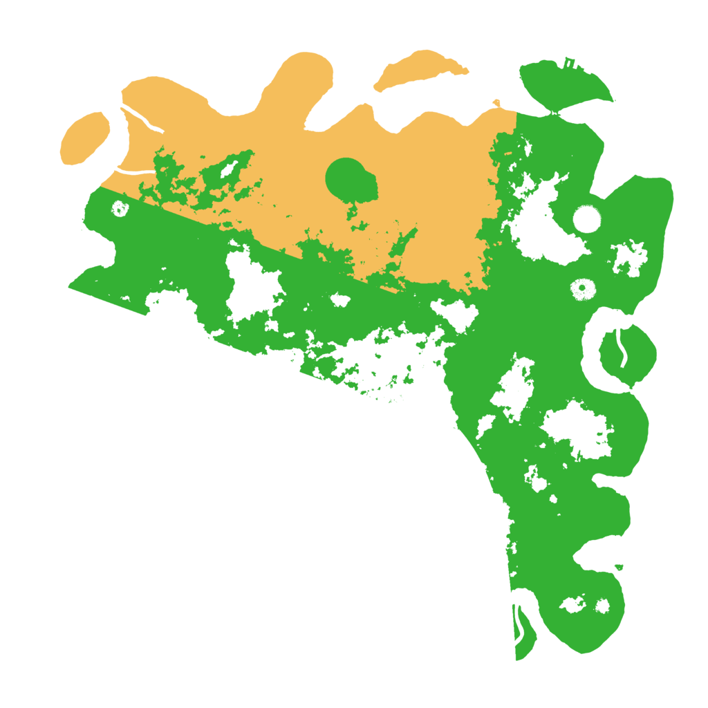 Biome Rust Map: Procedural Map, Size: 4500, Seed: 310088974