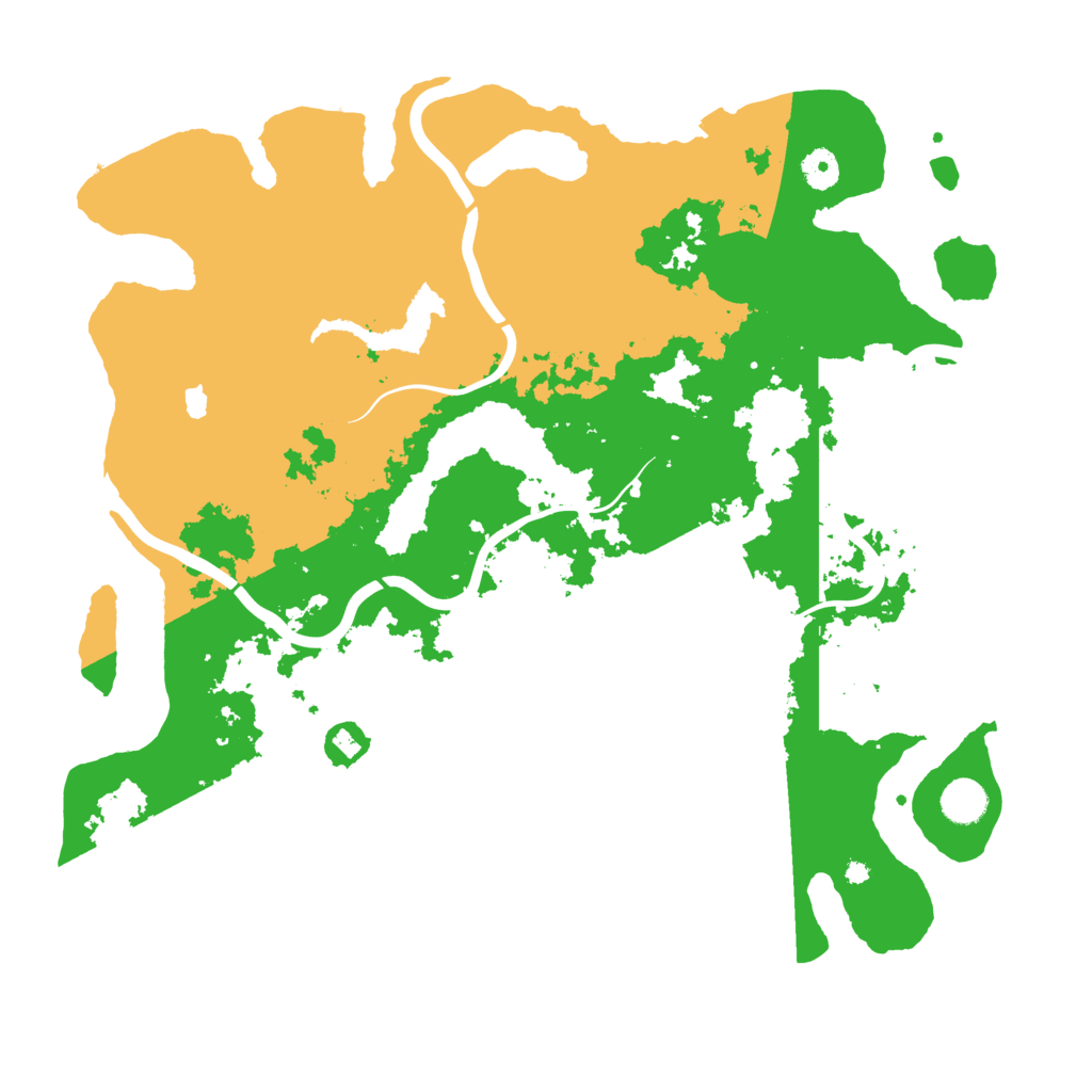 Biome Rust Map: Procedural Map, Size: 4250, Seed: 104907