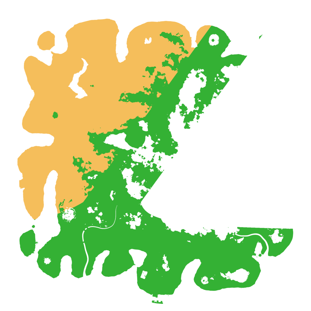 Biome Rust Map: Procedural Map, Size: 4250, Seed: 885463958