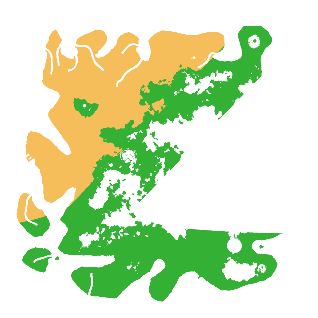 Biome Rust Map: Procedural Map, Size: 3800, Seed: 822154