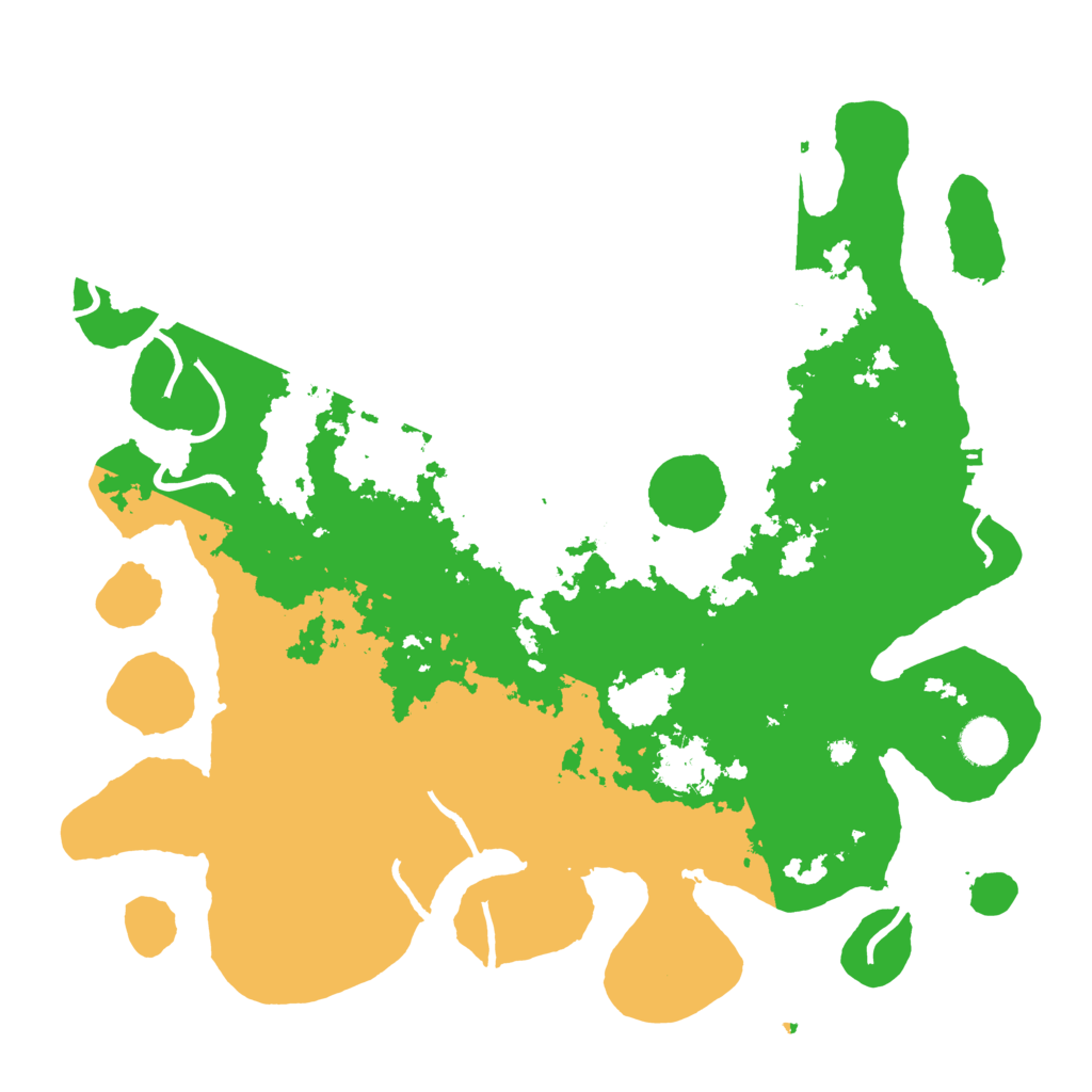 Biome Rust Map: Procedural Map, Size: 3950, Seed: 1623068373