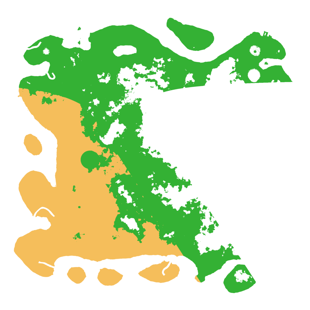 Biome Rust Map: Procedural Map, Size: 4500, Seed: 53