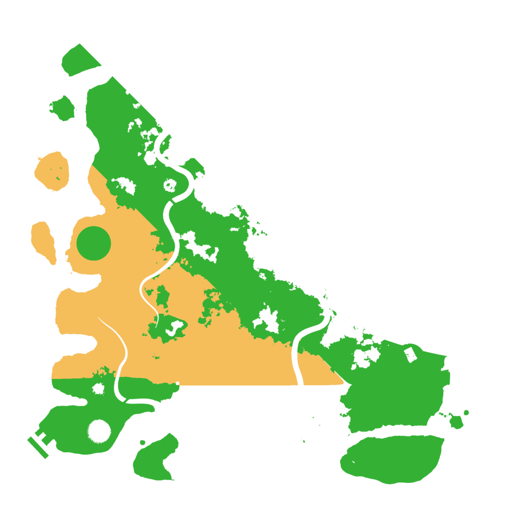 Biome Rust Map: Procedural Map, Size: 3950, Seed: 645622661