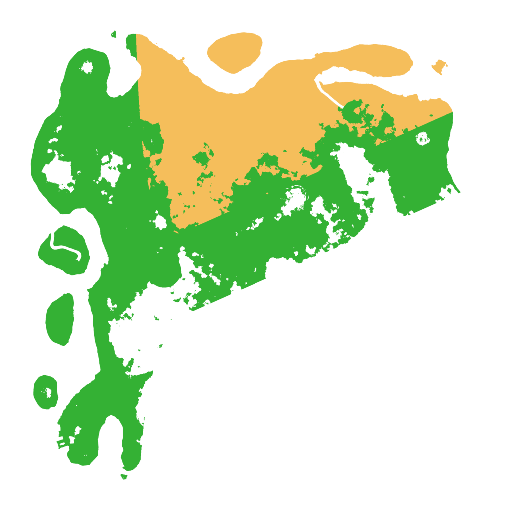 Biome Rust Map: Procedural Map, Size: 4000, Seed: 1136175316