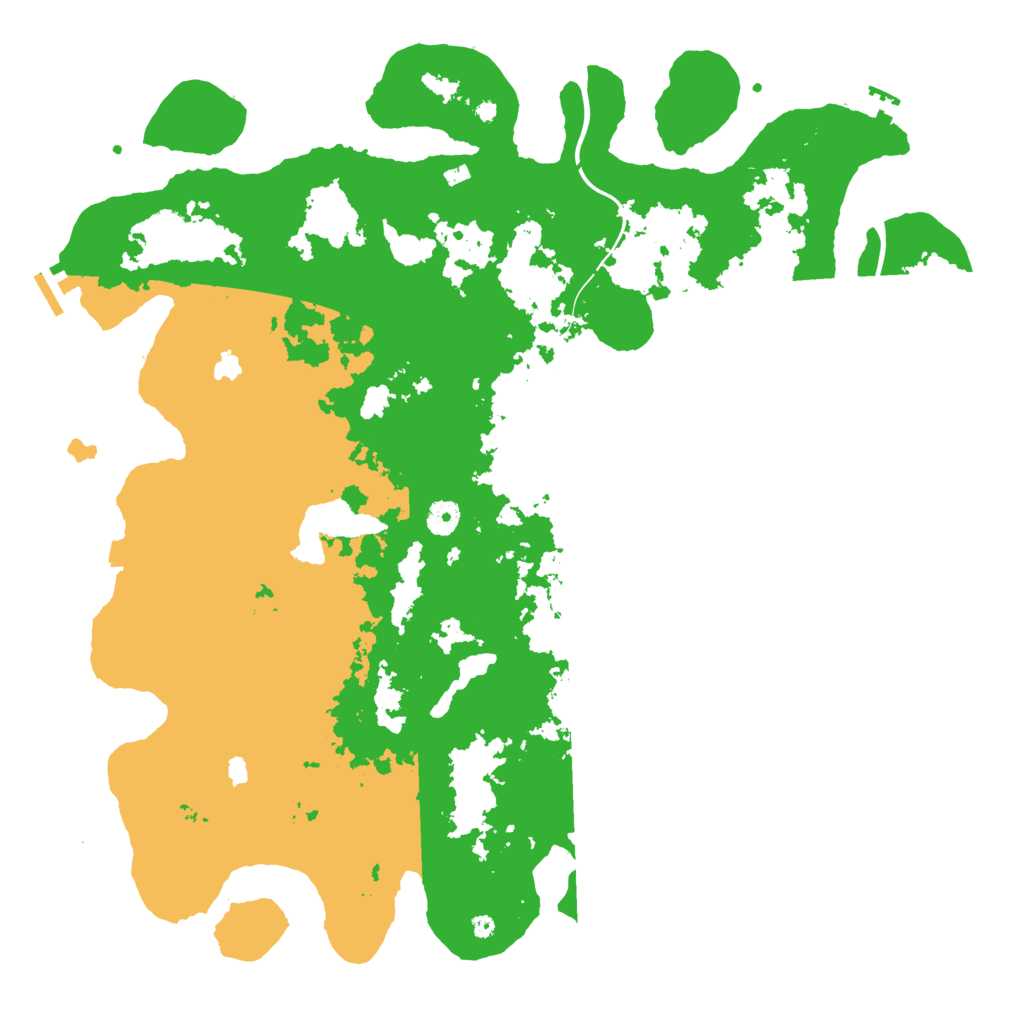 Biome Rust Map: Procedural Map, Size: 4501, Seed: 216781383