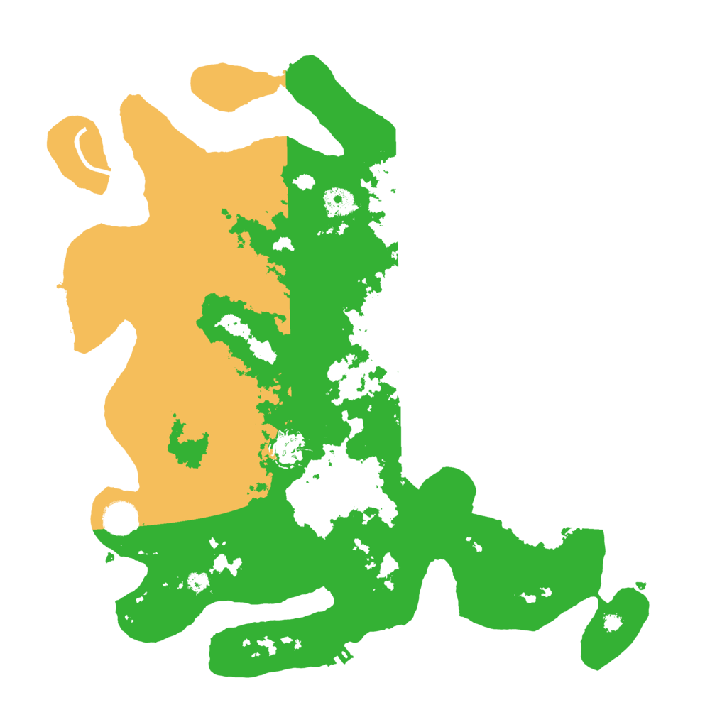 Biome Rust Map: Procedural Map, Size: 3700, Seed: 392225416