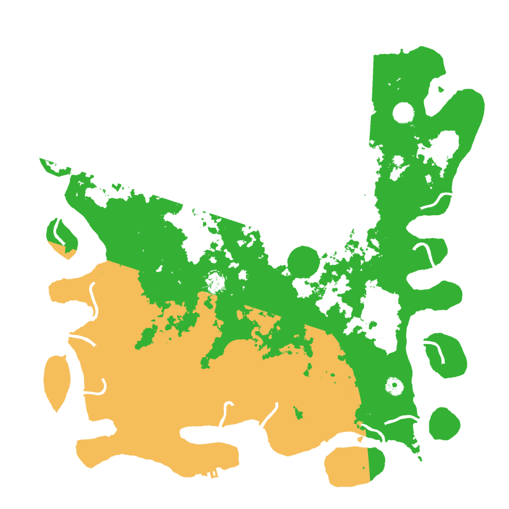 Biome Rust Map: Procedural Map, Size: 4250, Seed: 755421277