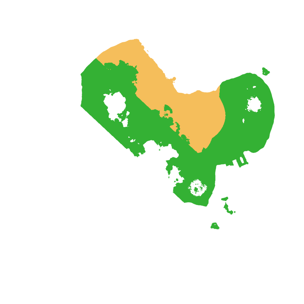 Biome Rust Map: Procedural Map, Size: 1900, Seed: 123233