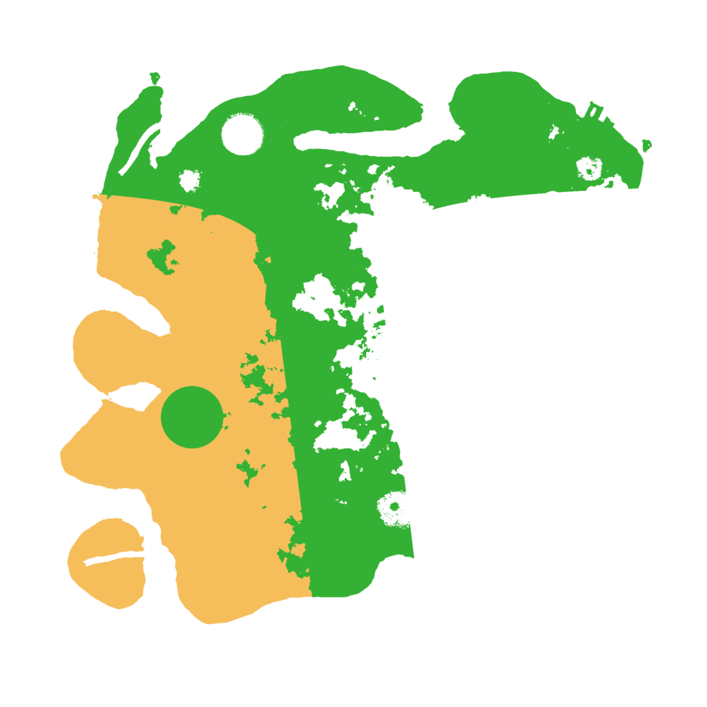 Biome Rust Map: Procedural Map, Size: 3000, Seed: 41841846