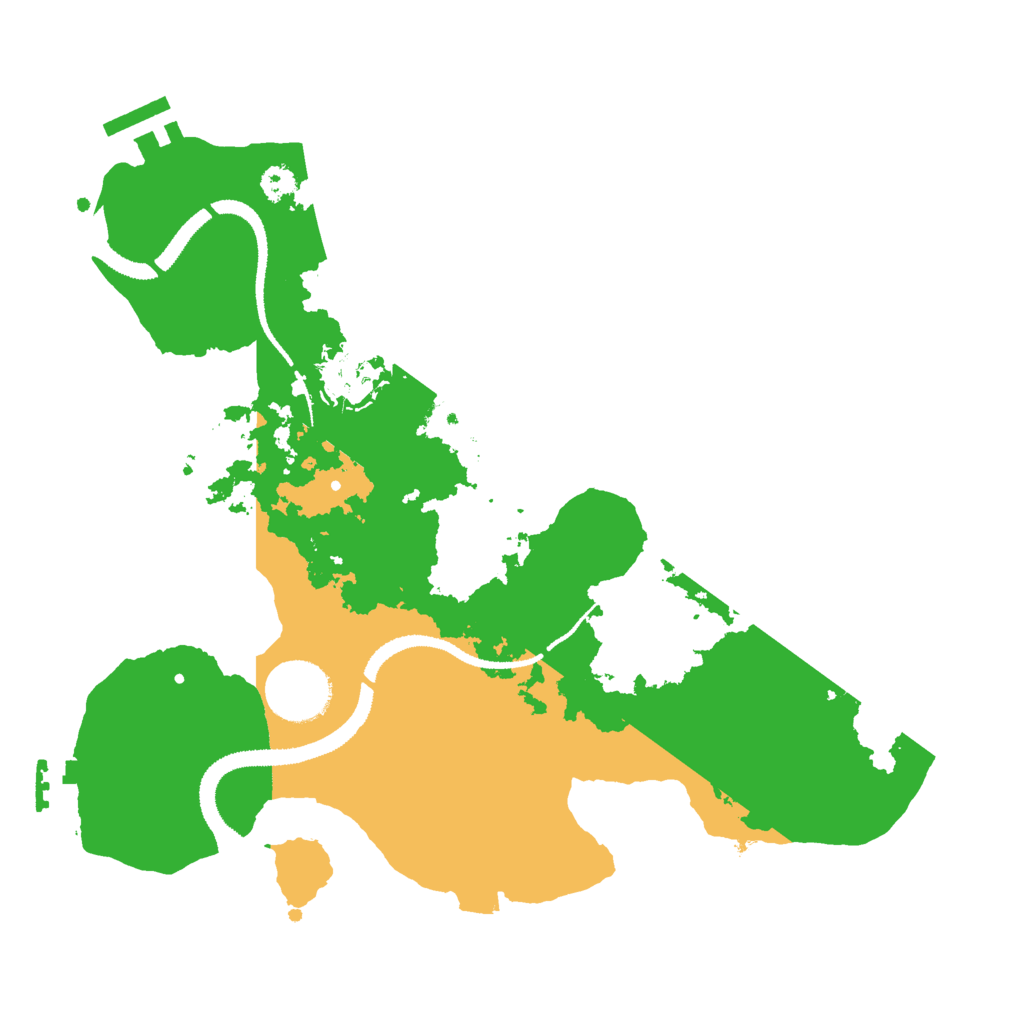 Biome Rust Map: Procedural Map, Size: 3000, Seed: 1957022388