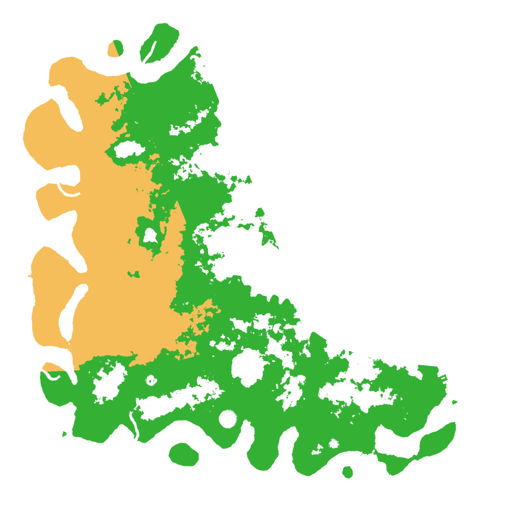 Biome Rust Map: Procedural Map, Size: 5000, Seed: 7645