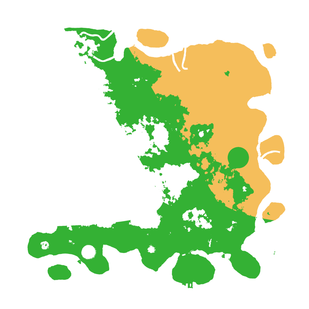 Biome Rust Map: Procedural Map, Size: 3850, Seed: 2016289980