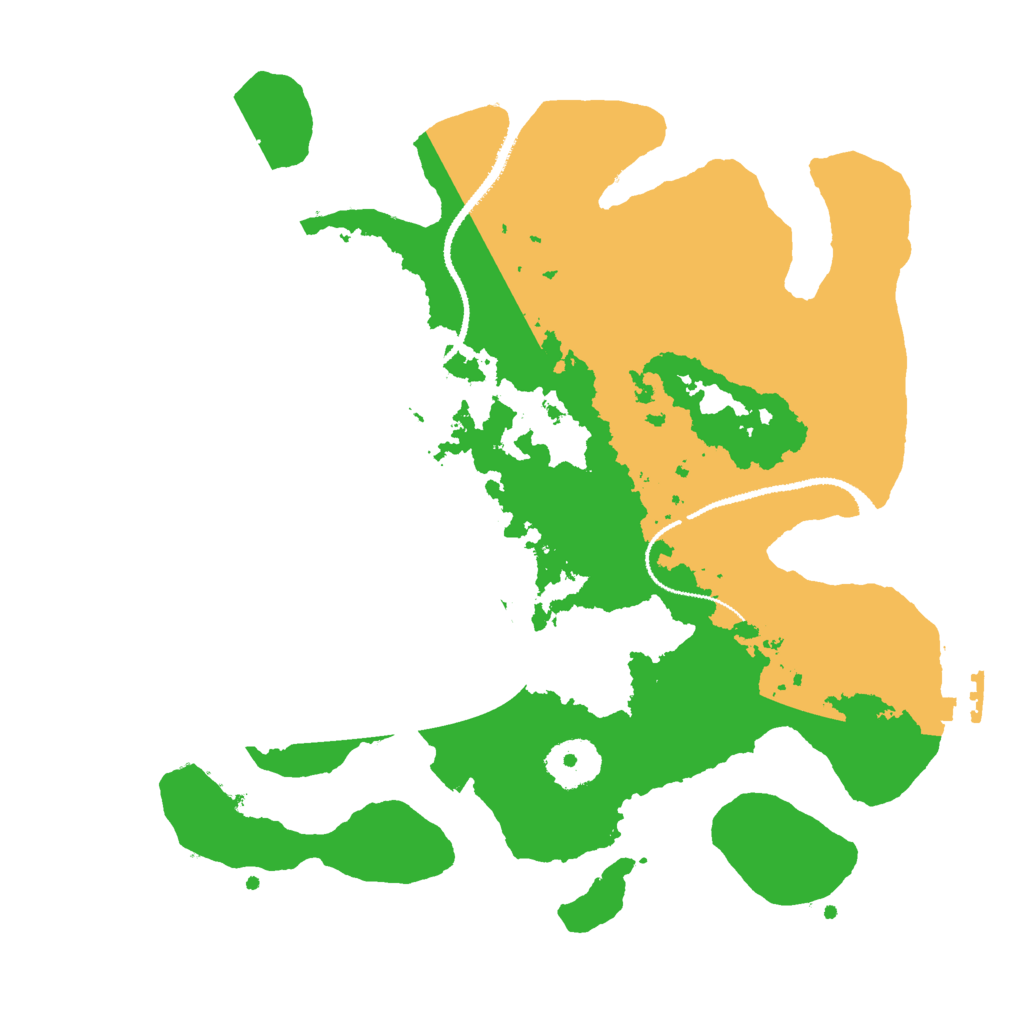 Biome Rust Map: Procedural Map, Size: 3000, Seed: 28320110