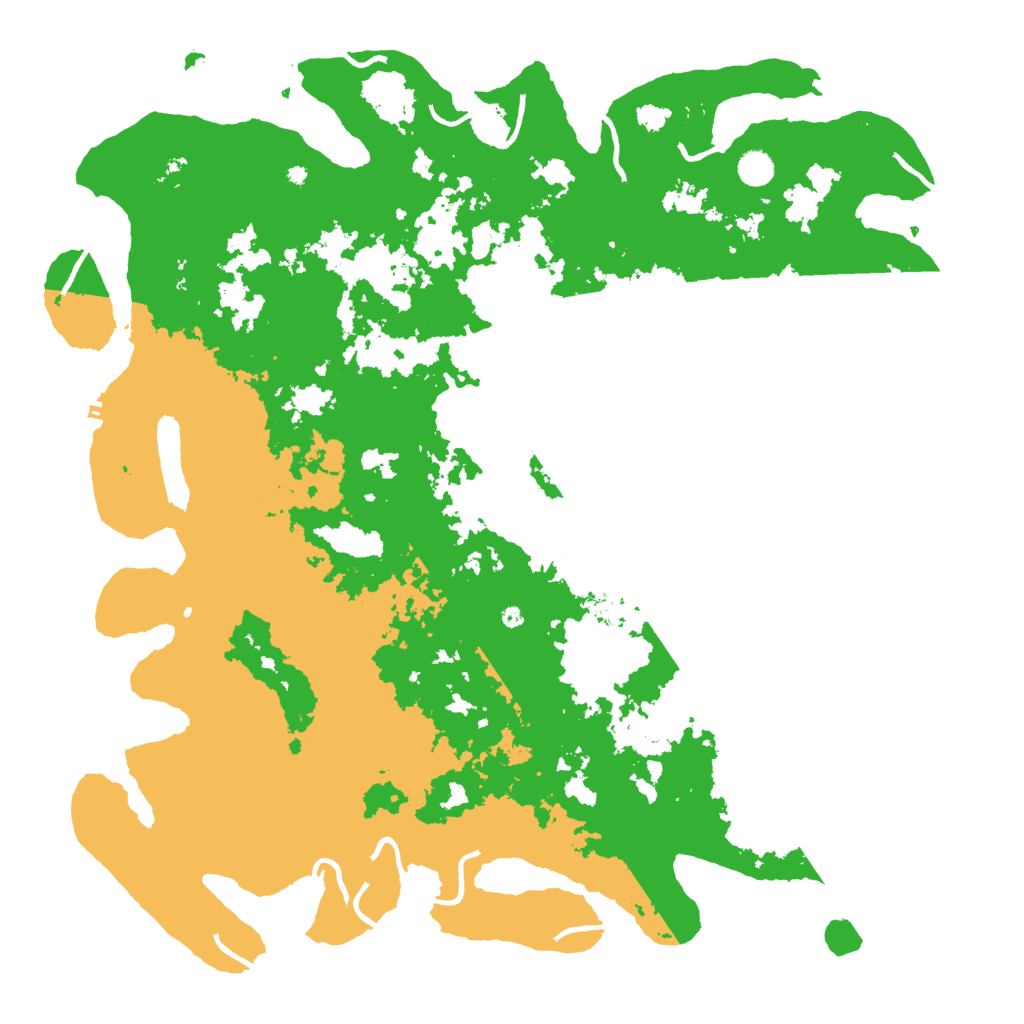 Biome Rust Map: Procedural Map, Size: 5000, Seed: 513435290