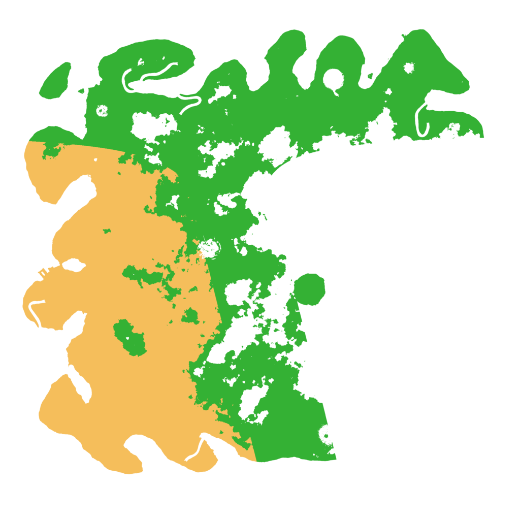 Biome Rust Map: Procedural Map, Size: 4500, Seed: 6192988