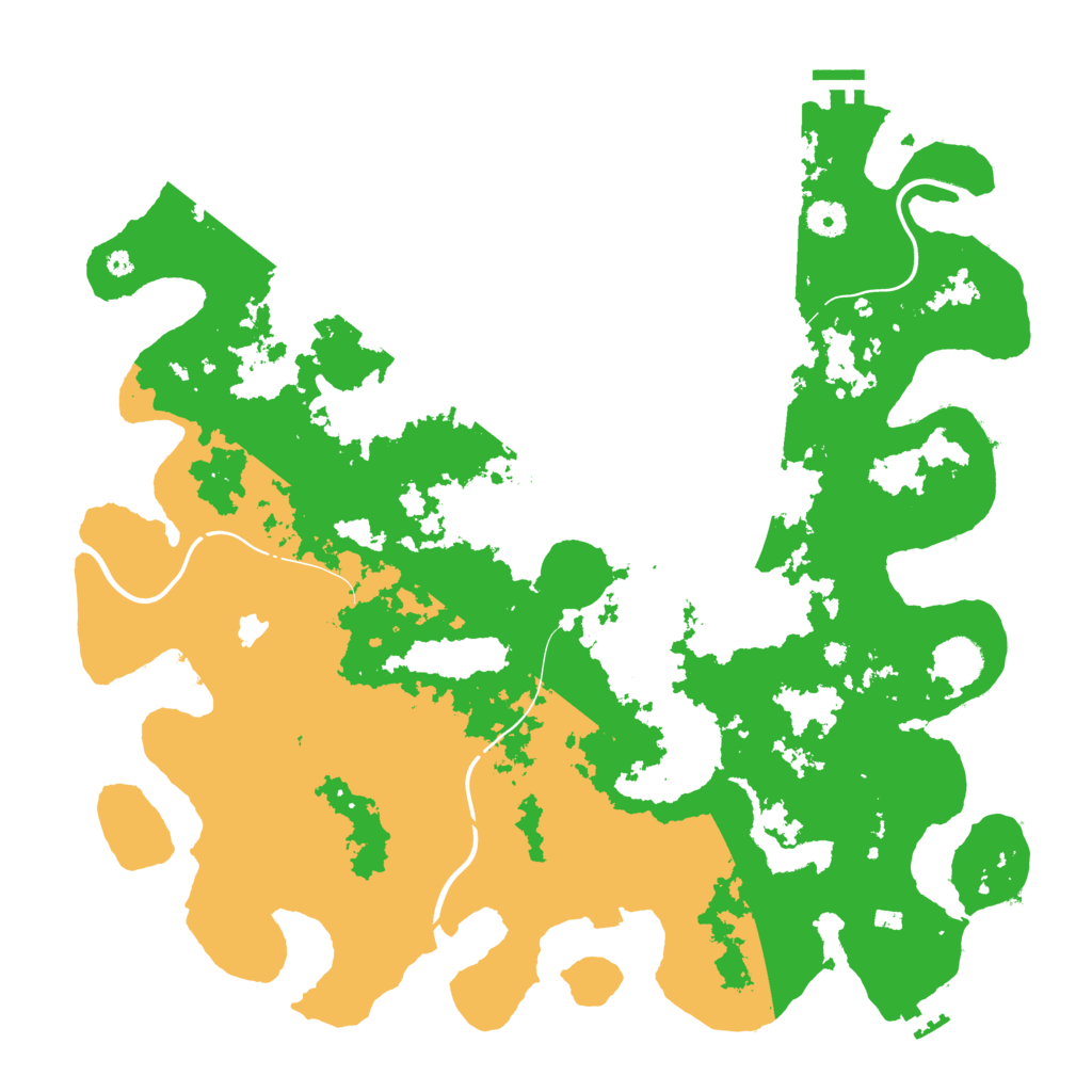 Biome Rust Map: Procedural Map, Size: 4250, Seed: 141854454
