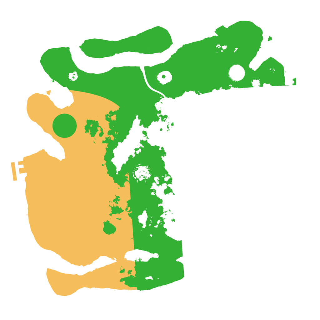 Biome Rust Map: Procedural Map, Size: 3500, Seed: 1403184429