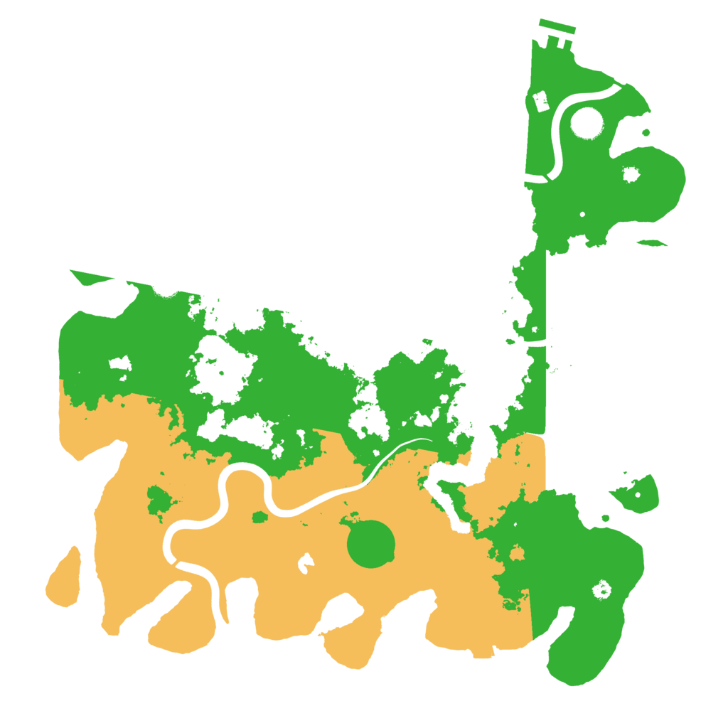 Biome Rust Map: Procedural Map, Size: 4000, Seed: 76414984