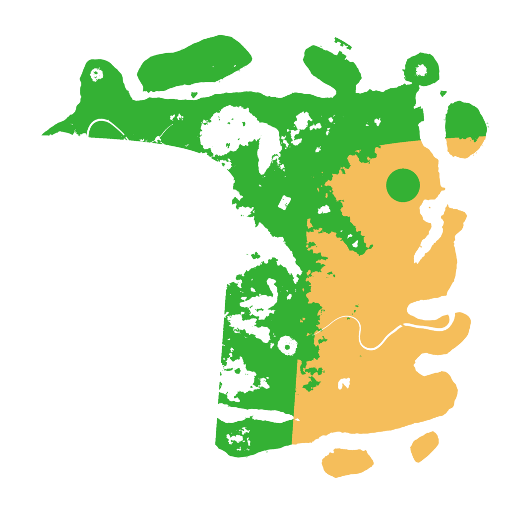 Biome Rust Map: Procedural Map, Size: 4000, Seed: 195674