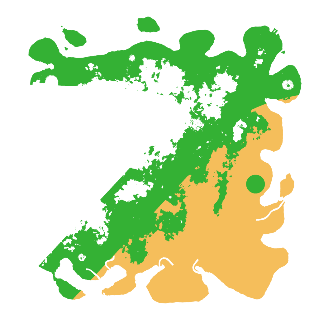 Biome Rust Map: Procedural Map, Size: 4500, Seed: 2047173
