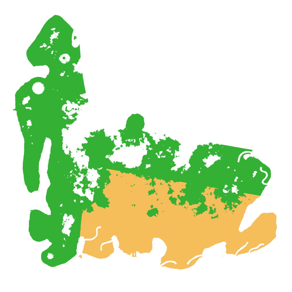 Biome Rust Map: Procedural Map, Size: 4300, Seed: 6969420