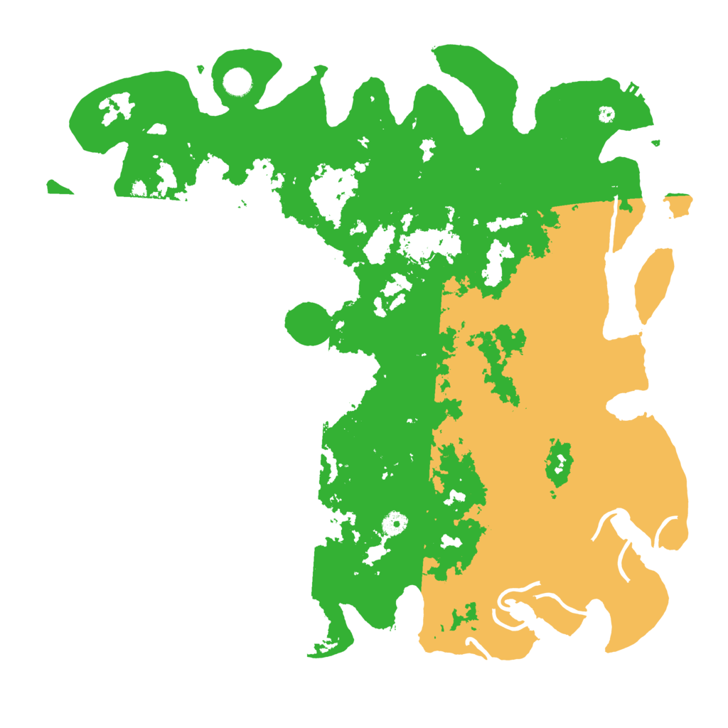 Biome Rust Map: Procedural Map, Size: 4500, Seed: 1097503