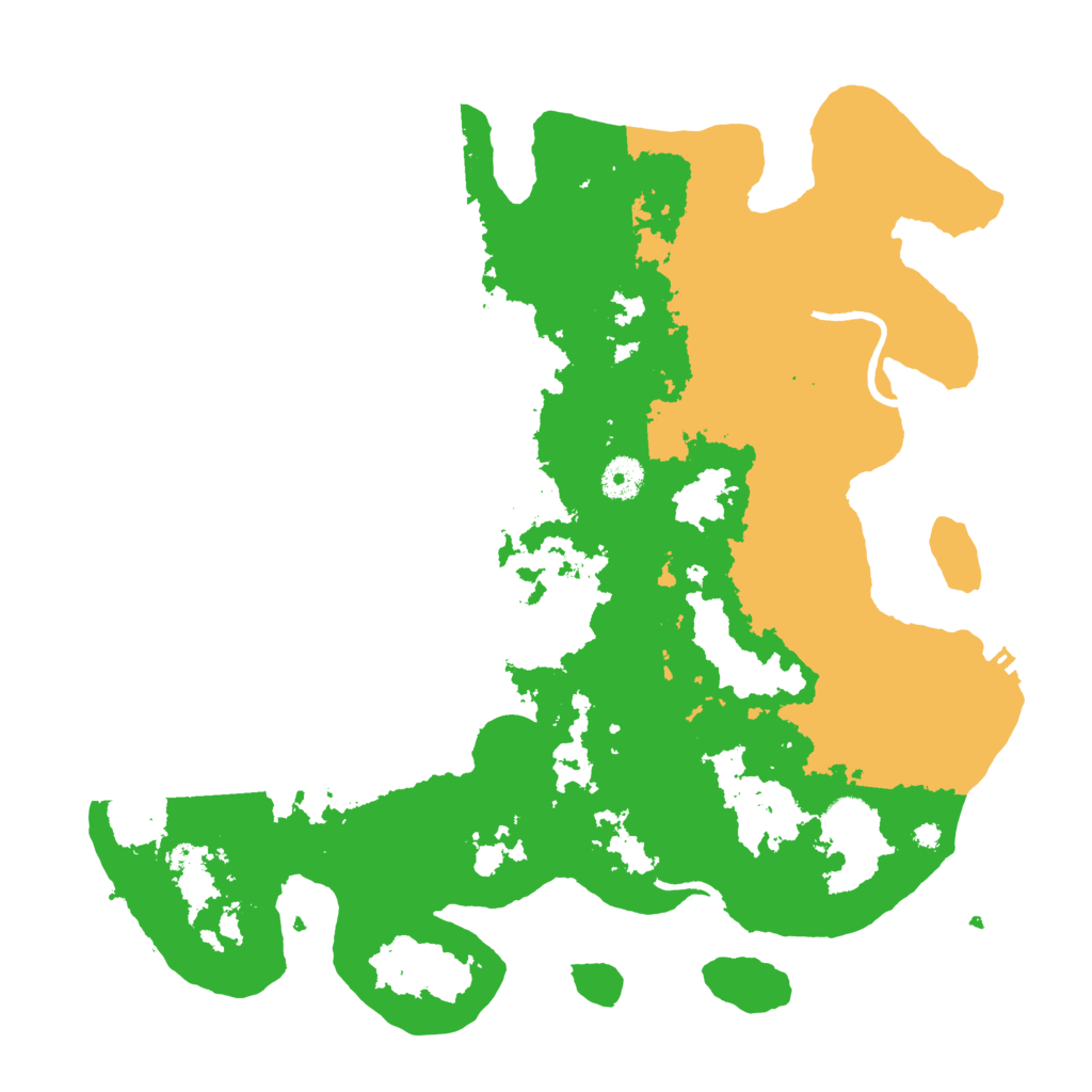 Biome Rust Map: Procedural Map, Size: 3850, Seed: 502139655