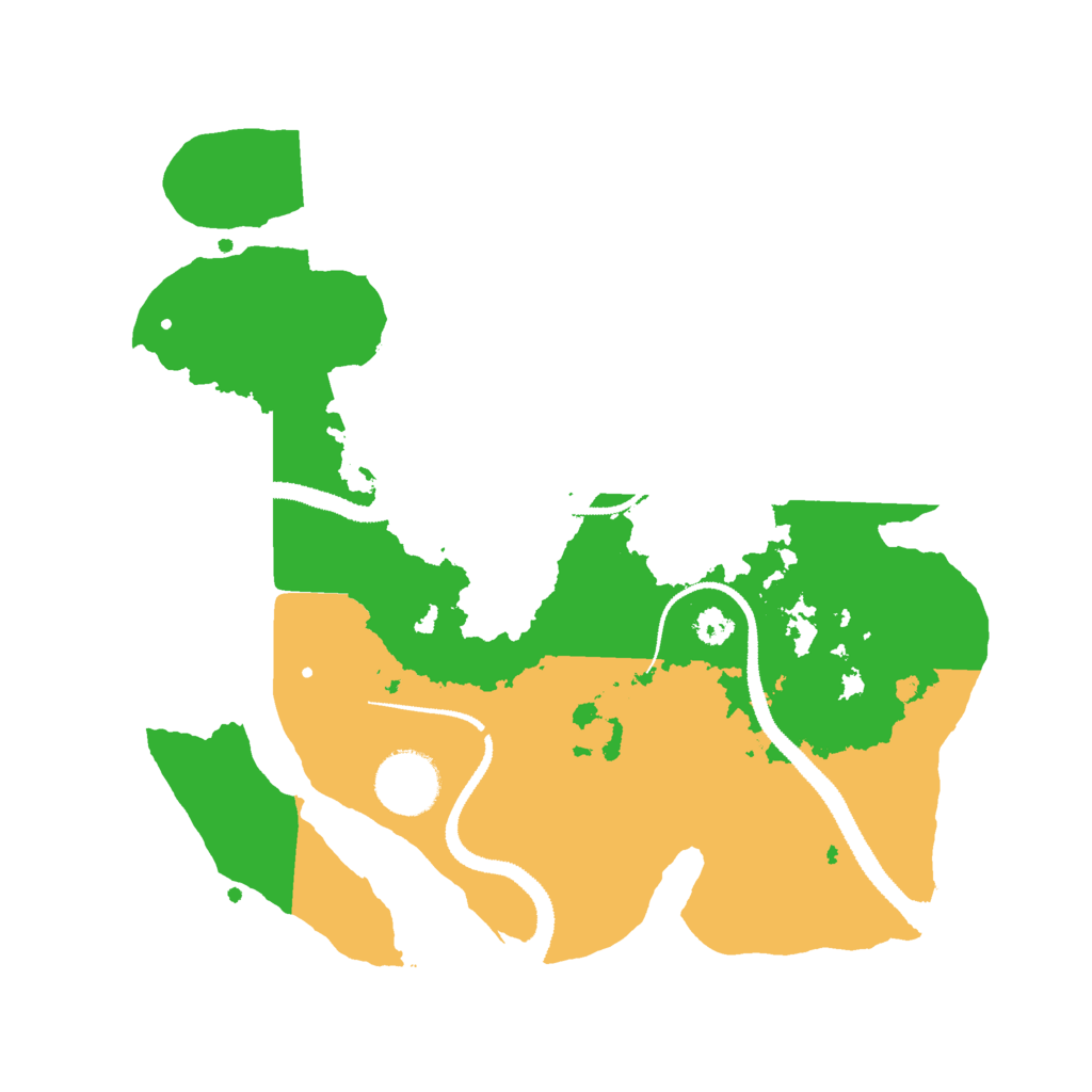 Biome Rust Map: Procedural Map, Size: 3000, Seed: 2097757374