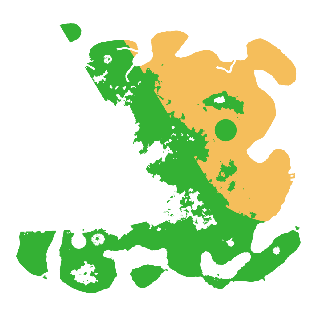 Biome Rust Map: Procedural Map, Size: 3800, Seed: 804090045