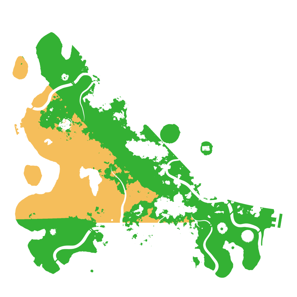 Biome Rust Map: Procedural Map, Size: 4250, Seed: 807408000