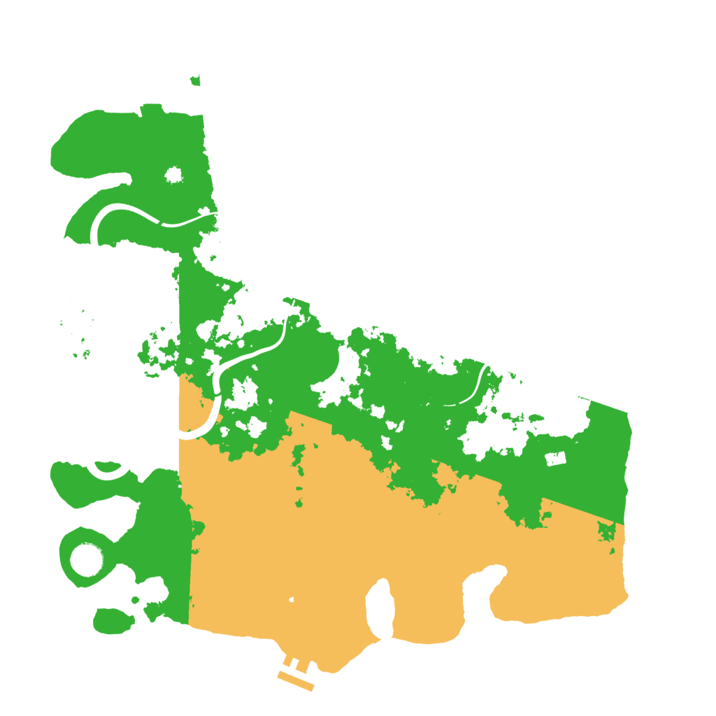 Biome Rust Map: Procedural Map, Size: 3850, Seed: 654275714