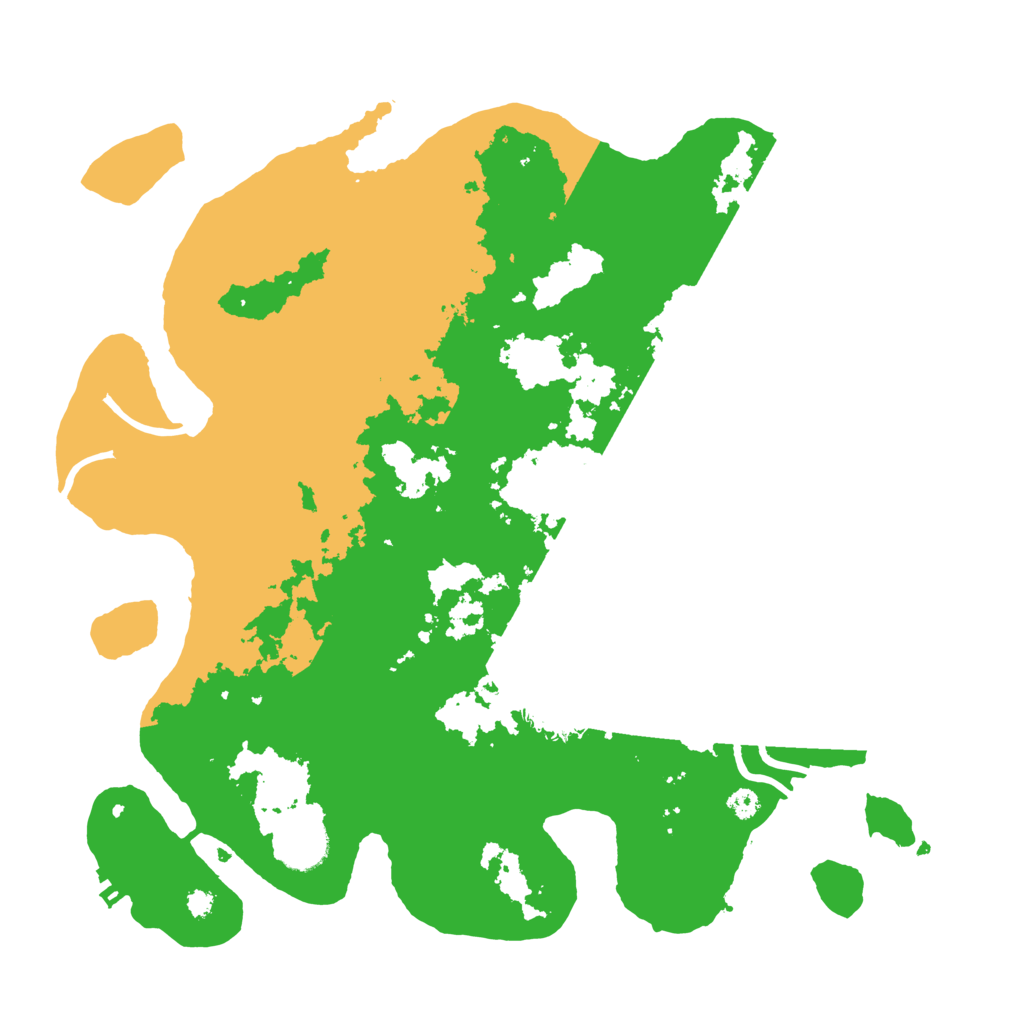 Biome Rust Map: Procedural Map, Size: 3500, Seed: 359714559