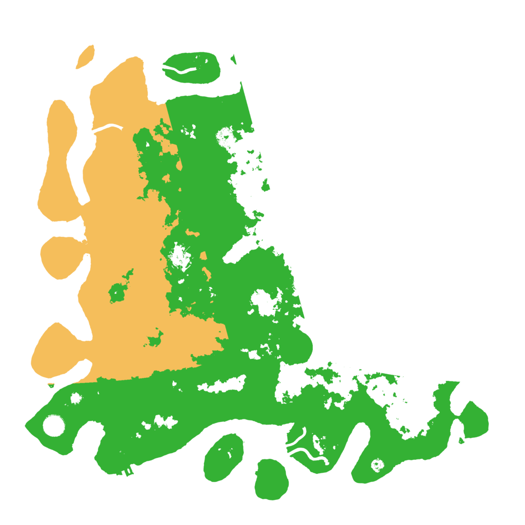 Biome Rust Map: Procedural Map, Size: 4250, Seed: 66423