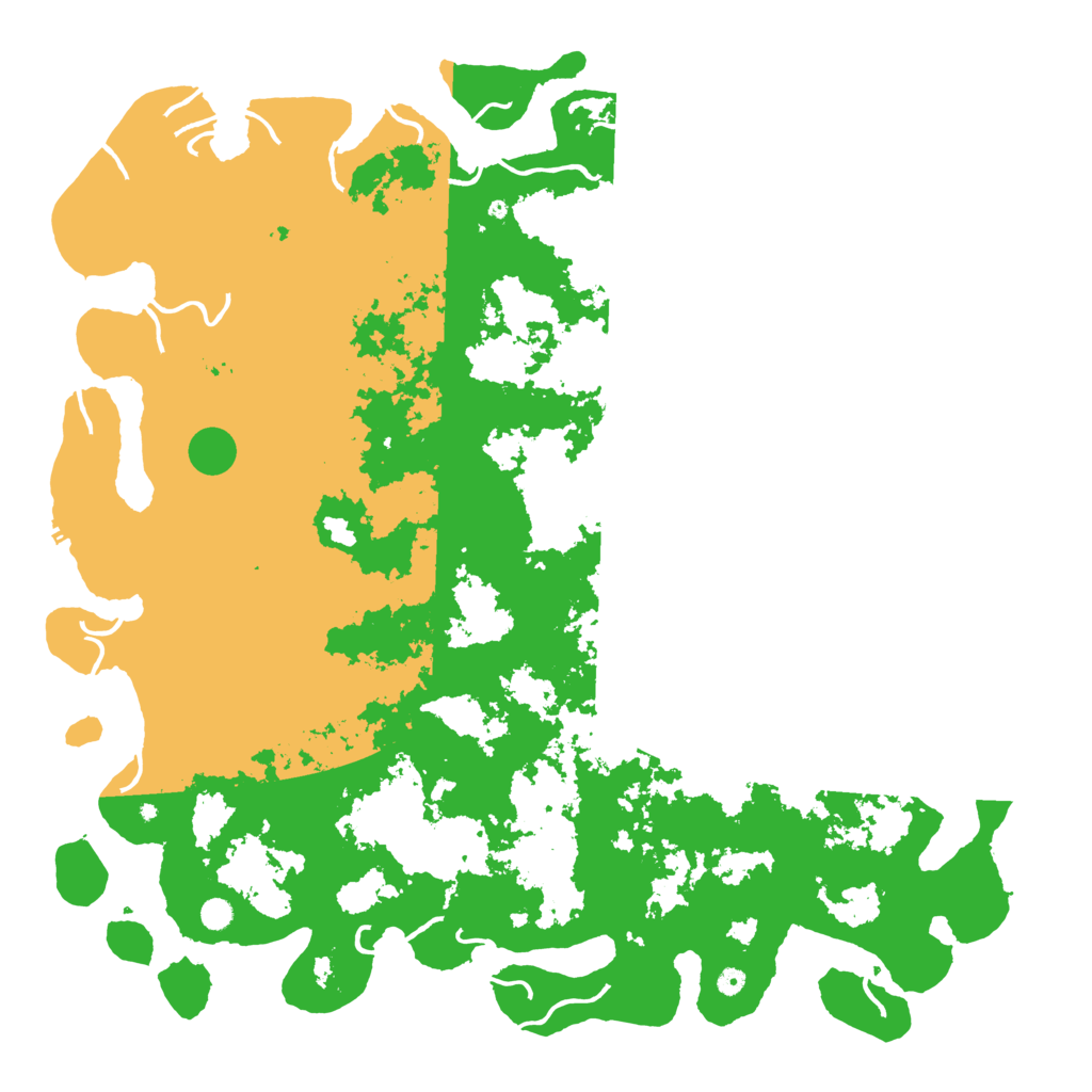 Biome Rust Map: Procedural Map, Size: 6000, Seed: 472022