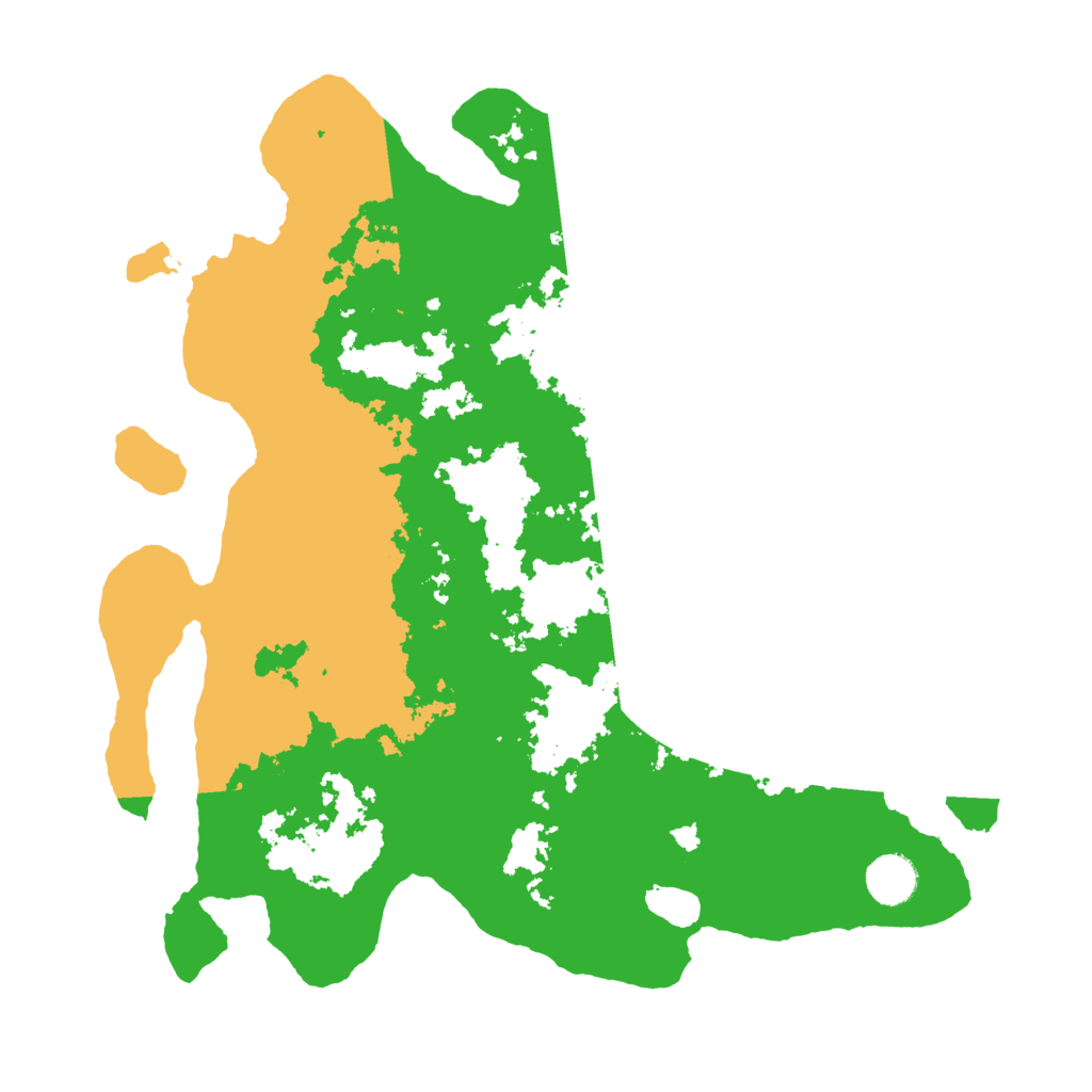 Biome Rust Map: Barren, Size: 3800, Seed: 555699