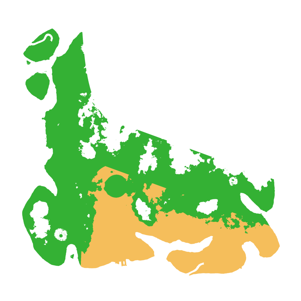 Biome Rust Map: Procedural Map, Size: 3600, Seed: 587514590