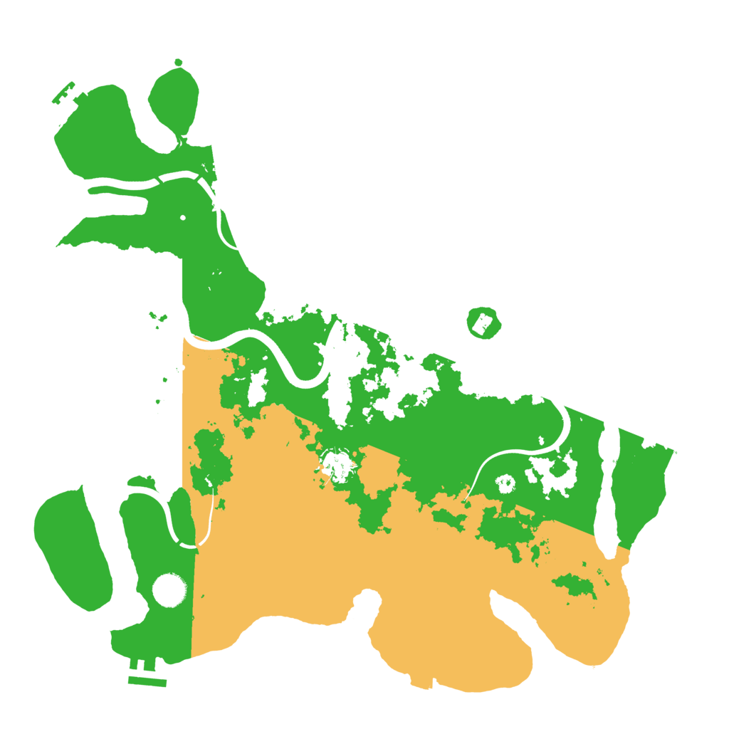Biome Rust Map: Procedural Map, Size: 3850, Seed: 1744764038