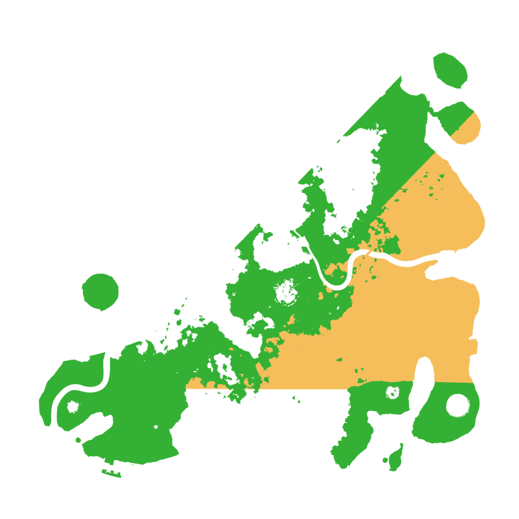 Biome Rust Map: Procedural Map, Size: 3950, Seed: 898109222