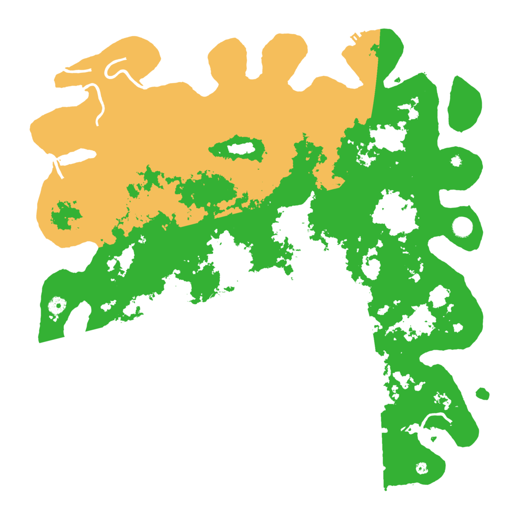 Biome Rust Map: Procedural Map, Size: 4500, Seed: 1577406503