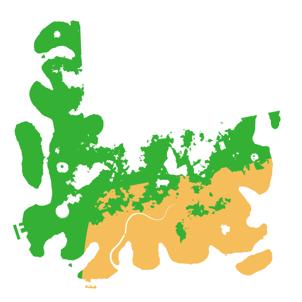 Biome Rust Map: Procedural Map, Size: 4000, Seed: 400