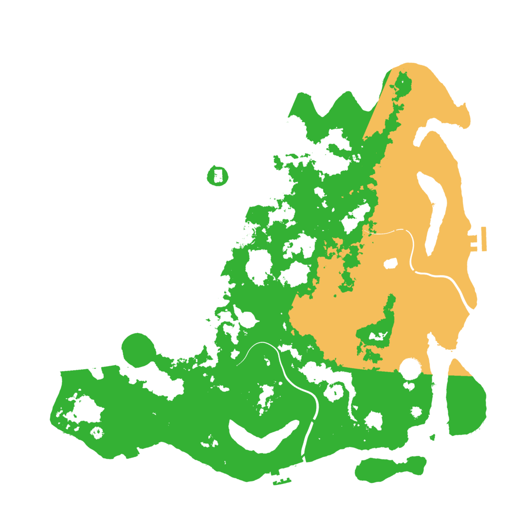 Biome Rust Map: Procedural Map, Size: 4250, Seed: 165122123