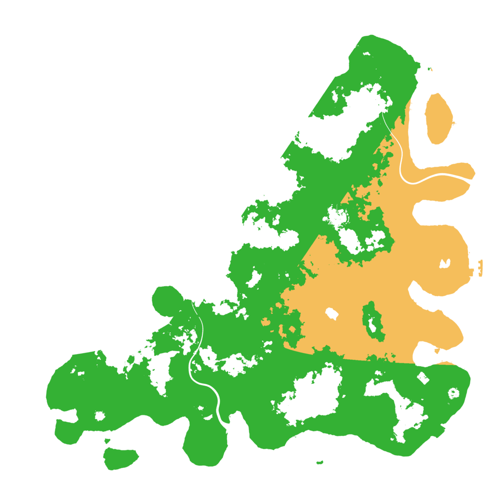 Biome Rust Map: Procedural Map, Size: 4500, Seed: 670967311