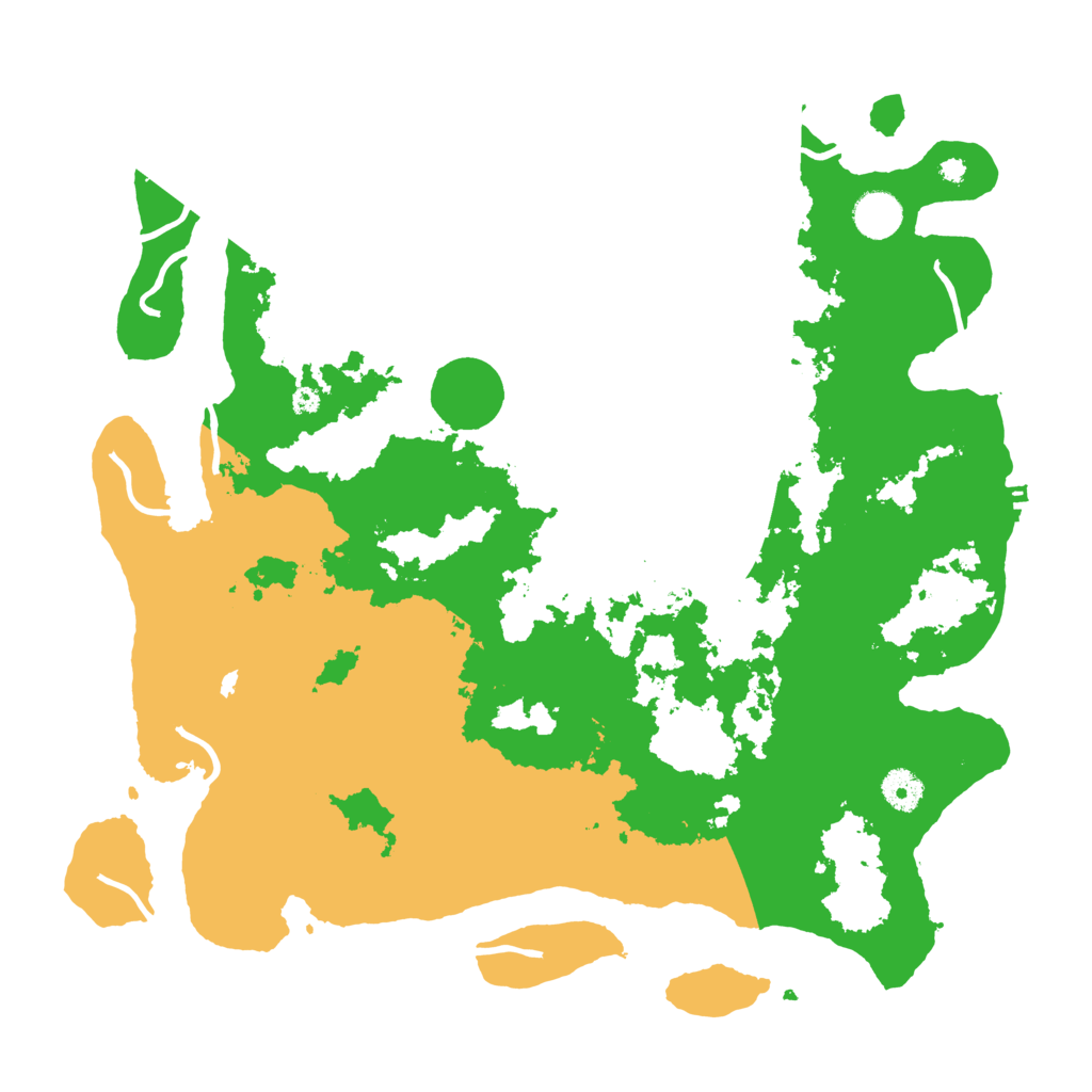 Biome Rust Map: Procedural Map, Size: 4000, Seed: 29830724